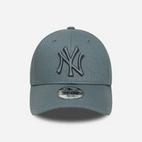 New Era NY Yankees 9forty tonal cap in grey