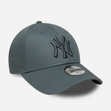 New Era NY Yankees 9forty tonal cap in grey