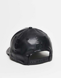 New Era NY Yankees 9forty PU cap in black
