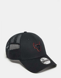 New Era Chicago Bulls 9forty trucker cap in black