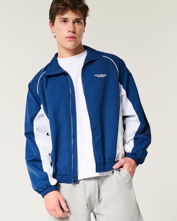 Men's Rec & Leisure Division Graphic Windbreaker Jacket