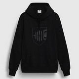 Umbro Mens Black - Adult Crest Hoodie