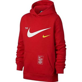 Original Mens Nike Sportswear Club Pullover Warm Hoodie Red