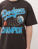 47 Brand LA Dodgers graphic print t-shirt in charcoal