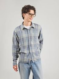 HOLLISTER Regular fit Button Up Shirt in Dusty Blue