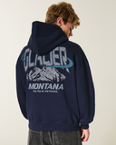 Men's Boxy Glacier Montana Graphic Hoodie