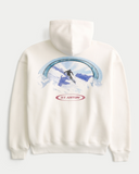 Hollister Boxy St. Anton Ski Graphic Hoodie
