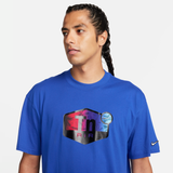 Nike Tuned Men T-Shirts - Blue