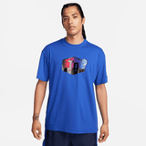 Nike Tuned Men T-Shirts - Blue