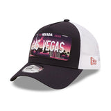 New Era License Plate Navy A-Frame Trucker Cap