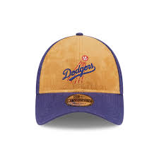 Los Angeles Dodgers Tan Texture 9TWENTY Adjustable Hat
