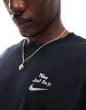 Nike JDI Run Graphic T-Shirt - Black