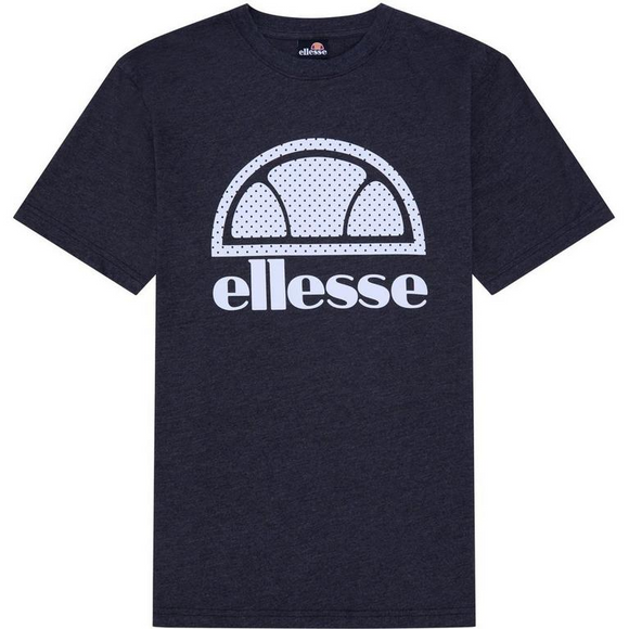 Ellesse Mens Stiglione Logo T-Shirt BLACK Marl