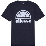 Ellesse Mens Stiglione Logo T-Shirt BLACK Marl