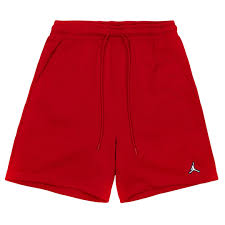 Jordan Essentials Fleece Men's Shorts Red