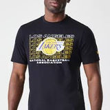NBA Stack Wordmark LA Lakers T-Shirt