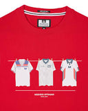 England Home Shirts T-Shirt Red – Weekend Offender