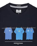 Italy Shirts T-Shirt Navy – Weekend Offender