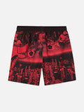 Boys Red NBA Chicago Bulls Board Shorts