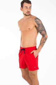 TOMMY Drawstring Slim Fit Swim Shorts