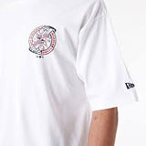 New York Yankees Baseball Oversized Graphic White T-Shirt