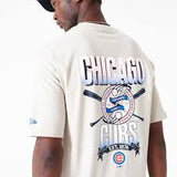 Baseball Oversized Graphic Chicago Cubs T-Shirt