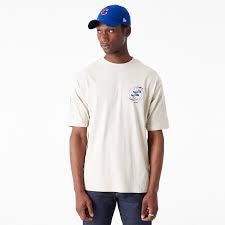 Baseball Oversized Graphic Chicago Cubs T-Shirt