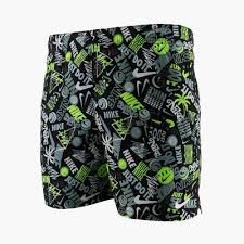 Nike Happy Daze Allover Print Swim Shorts