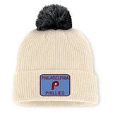 Philadelphia Phillies Nike Peak Standard Cuff Pom Beanie