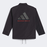 adidas Basketball Woven 1/2 Zip Jacket (Gender Neutral)