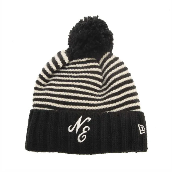 New Era Jake Knit Beanie in Black