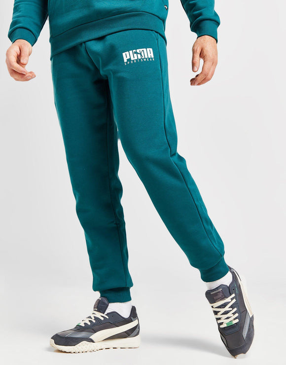 Green Puma Core Sportswear Joggers