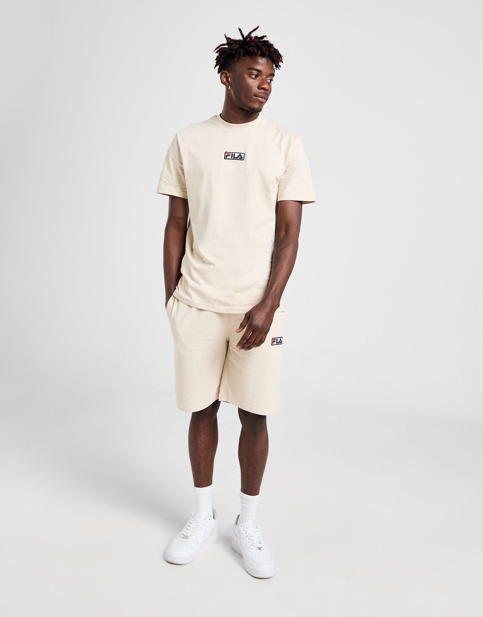 Fila Chetas T Shirt Shorts Set LondonShop Maroc