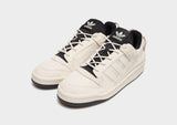 Beige adidas Originals Forum Low CL Trainers