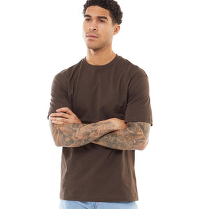 JACK AND JONES Mens Relaxed T-Shirt Mulch