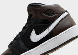 Jordan Air 1 Mid Kids' Shoes Brown