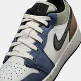 Air Jordan 1 Low (GS) Blue/Brown