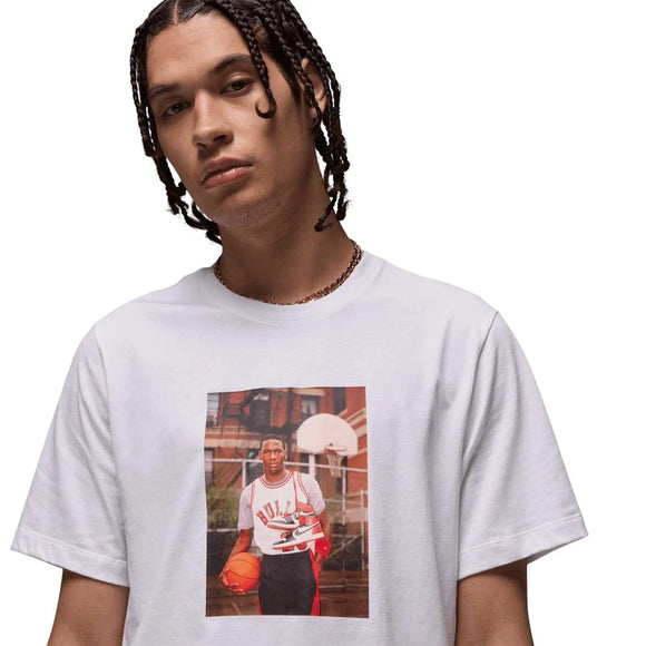 Jordan Brand Photo SS Crew - White