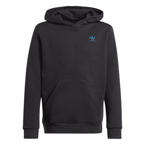 adidas Originals Junior Logo Hoodie in Black