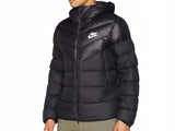 Nike Men's Blue Sportswear Down Fill Sports Hooded Down Jacket