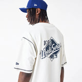 LA Dodgers MLB World Series Off White Oversized T-Shirt