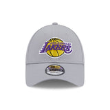 LA Lakers Team Side Patch Grey 9FORTY Adjustable Cap 9FORTY