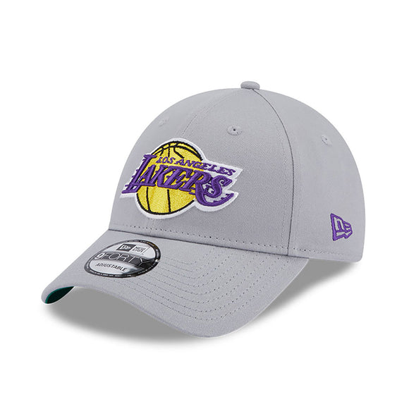 LA Lakers Team Side Patch Grey 9FORTY Adjustable Cap