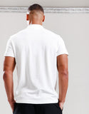 Lacoste Colour Block Polo Shirt White/Khaki