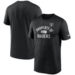 Las Vegas Raiders Nike Property of T-Shirt - Mens