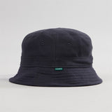 Lacoste Organic Cotton Pique Bucket Hat In Navy