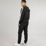 Lacoste Mens Tracksuit Black/Green