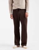 Hollister straight leg joggers in brown