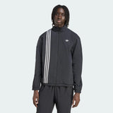 Firebird canvas tracksuit with front stripes