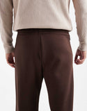 Hollister straight leg joggers in brown